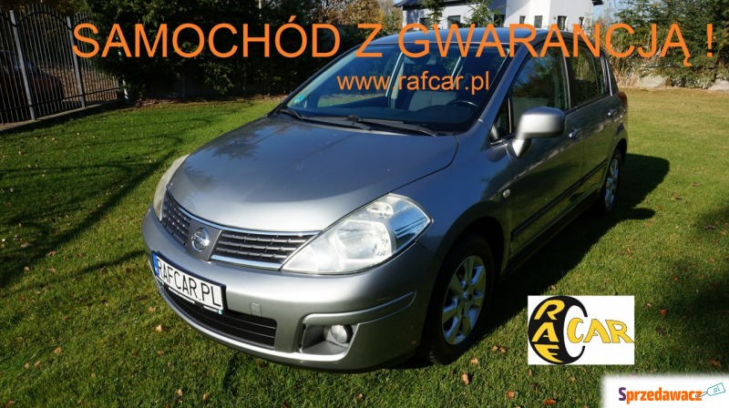 Nissan Tiida  Hatchback 2008,  1.6 benzyna - Na sprzedaż za 15 999 zł - Zielona Góra