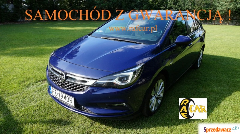 Opel Astra 2017,  1.6 diesel - Na sprzedaż za 39 999 zł - Zielona Góra