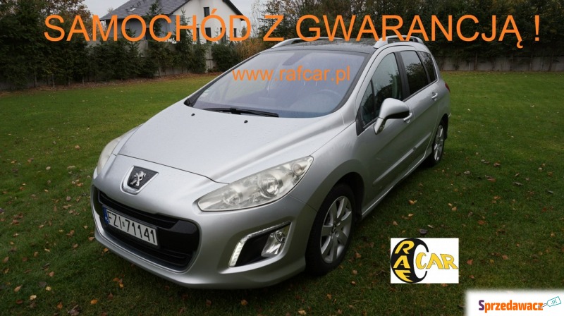 Peugeot 308 2012,  1.6 diesel - Na sprzedaż za 21 999 zł - Zielona Góra