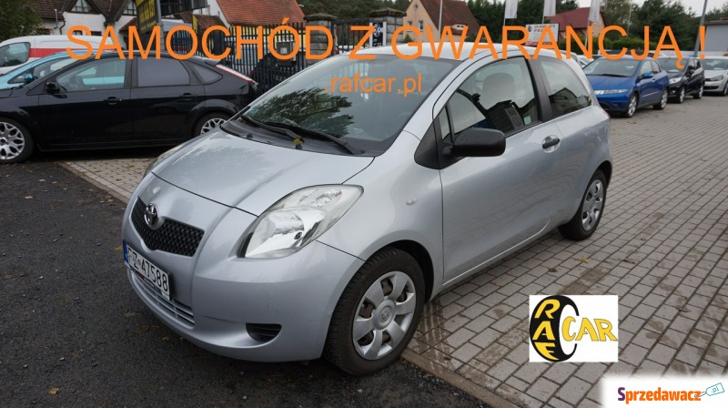 Toyota Yaris  Hatchback 2006,  1.0 benzyna - Na sprzedaż za 13 999 zł - Zielona Góra