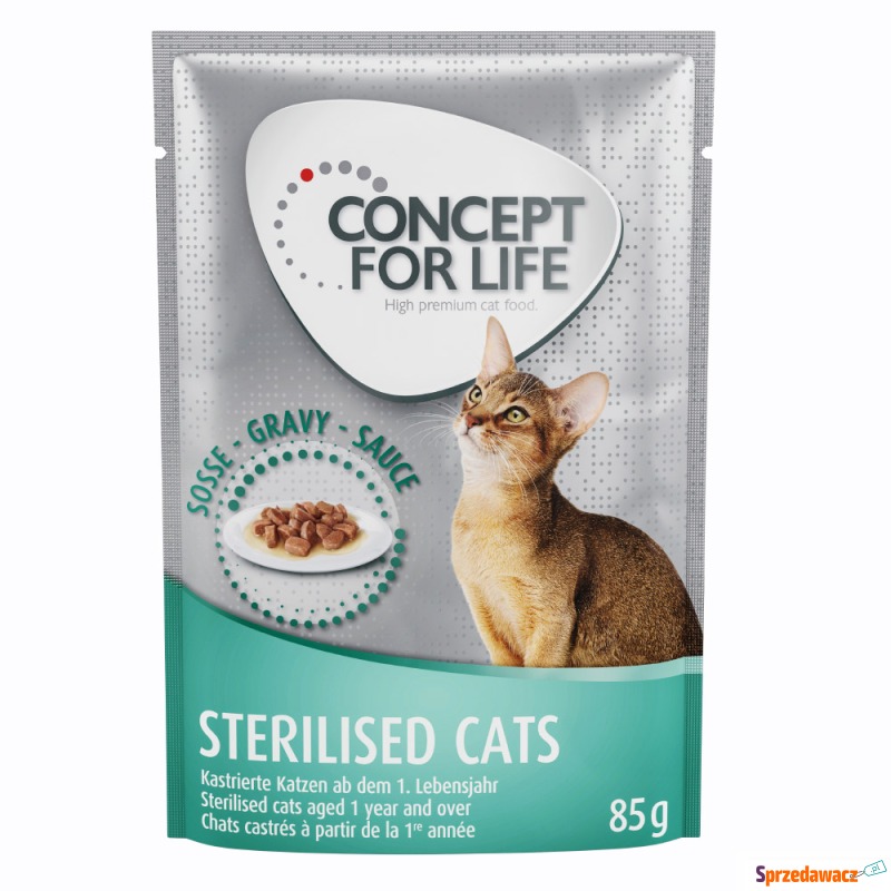 Concept for Life Sterilised Cats w sosie - 48... - Karmy dla kotów - Lublin