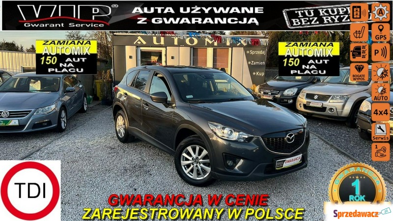 Mazda CX-5  SUV 2015,  2.2 diesel - Na sprzedaż za 54 900 zł - Świdnica