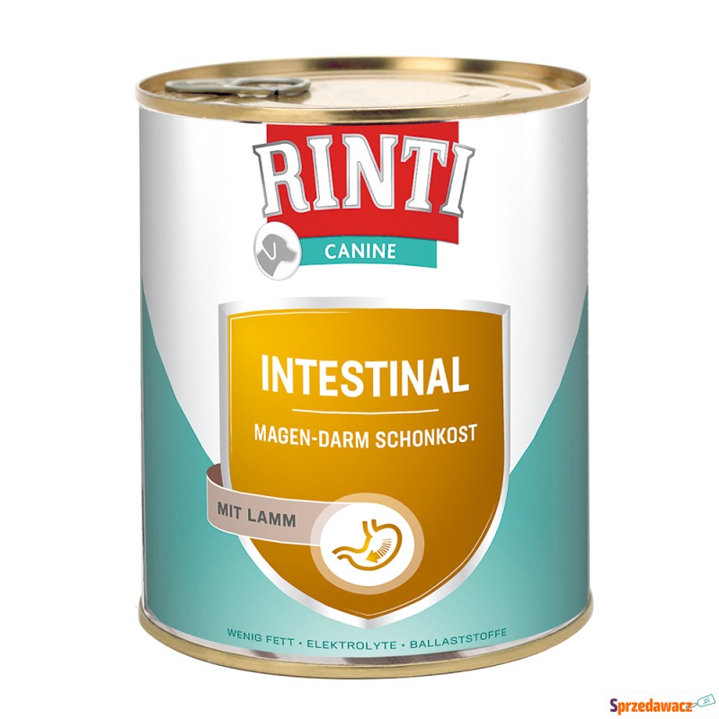 RINTI Canine Intestinal z jagnięciną, 800 g -... - Karmy dla psów - Kraków