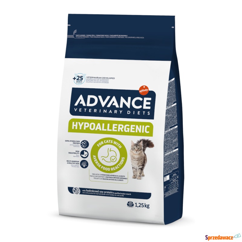 Advance Veterinary Diets Hypoallergenic - 1,25... - Karmy dla kotów - Bielsko-Biała