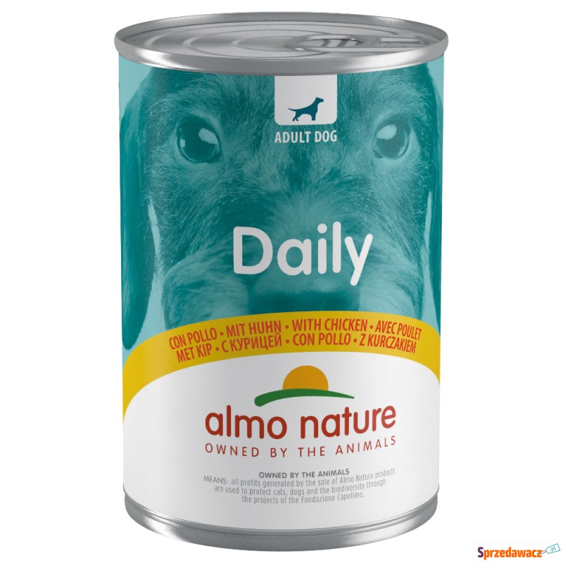 Almo Nature Daily 400 g - Kurczak - Karmy dla psów - Gdańsk