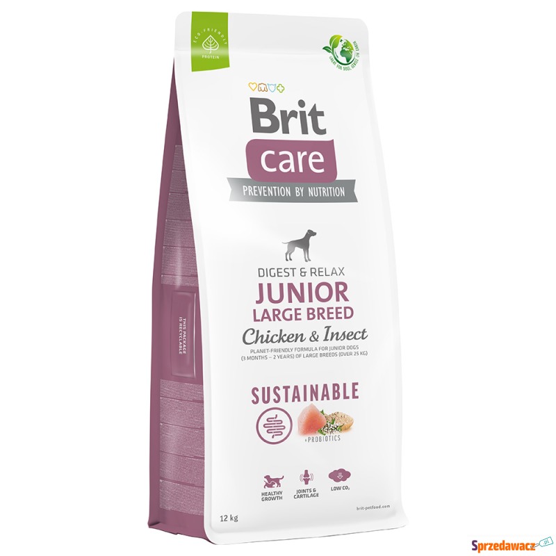 Brit Care Dog Sustainable Junior Large Breed,... - Karmy dla psów - Kraków