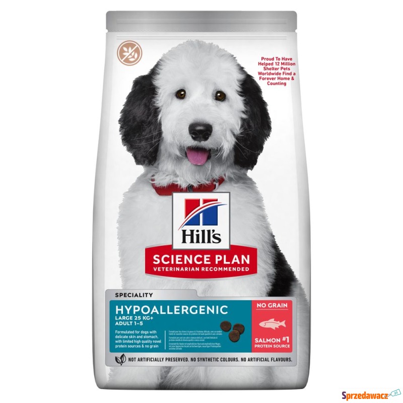 Hill's Science Plan Adult Hypoallergenic Large... - Karmy dla psów - Gliwice