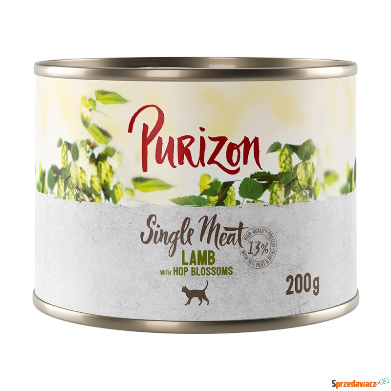 Purizon Single Meat, 6 x 200 g - Jagnięcina z... - Karmy dla kotów - Konin