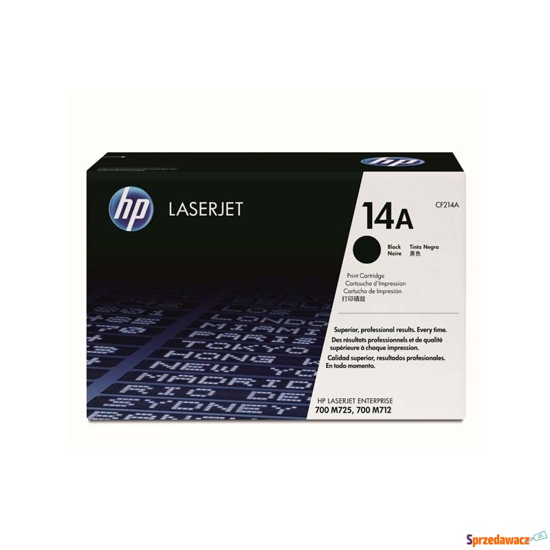 HP oryginalny toner CF214A, black,...