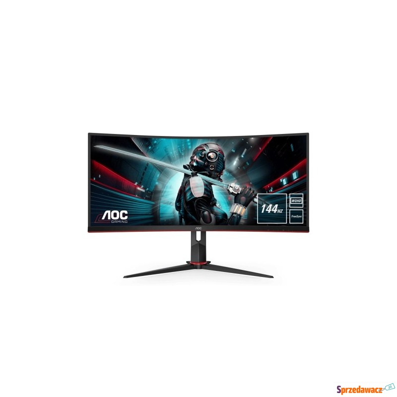 AOC G2 CU34G2X/BK monitor komputerowy 86,4 cm... - Monitory LCD i LED - Inowrocław