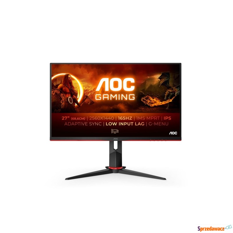 MONITOR AOC LED 27" Q27G2S/EU - Monitory LCD i LED - Toruń