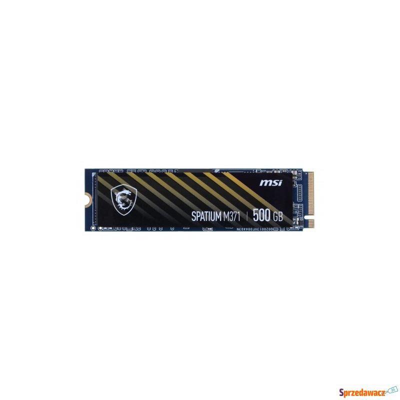 Dysk SSD MSI SPATIUM M371 NVMe M.2 500GB - Dyski twarde - Gdańsk