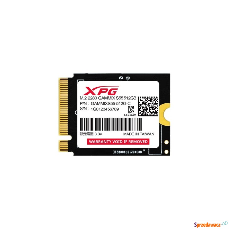 Dysk SSD Adata XPG GAMMIX S55 512GB M2230 - Dyski twarde - Bydgoszcz