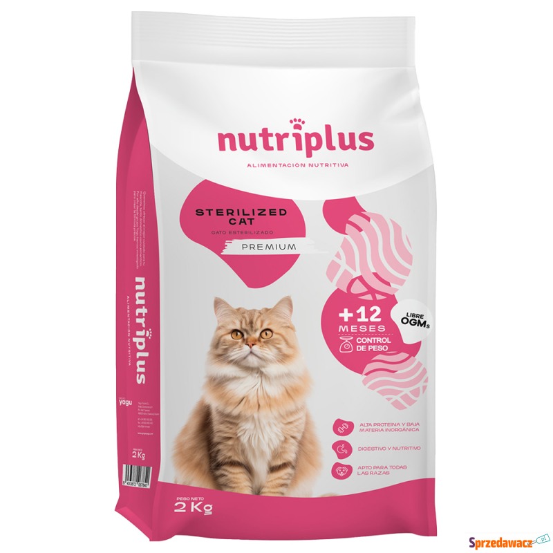 Nutriplus Cat Adult Sterilised - 2 x 2 kg - Karmy dla kotów - Przemyśl