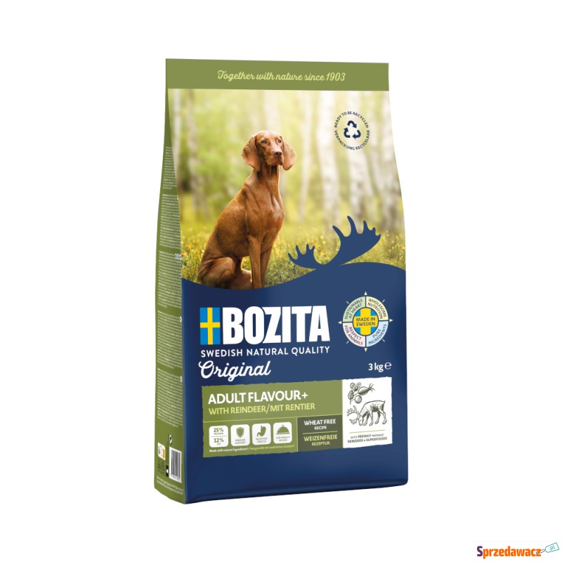 Bozita Original Adult Flavour Plus, renifer -... - Karmy dla psów - Tarnobrzeg