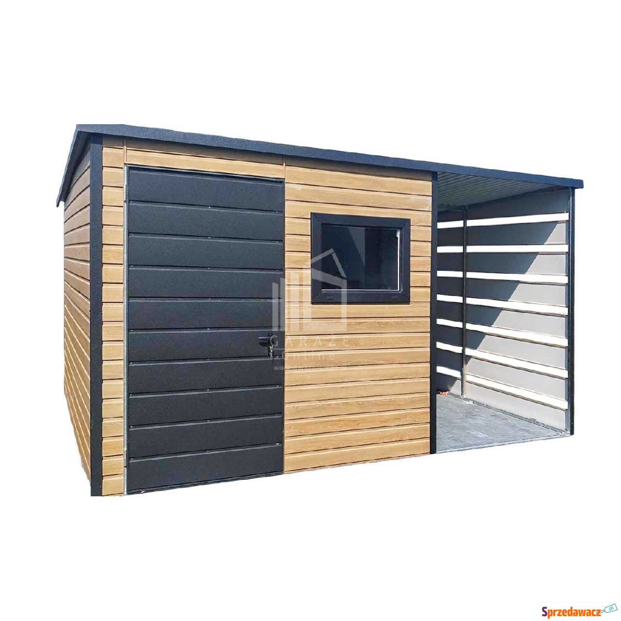 Schowek domek ogrodowy 2x2 m +...