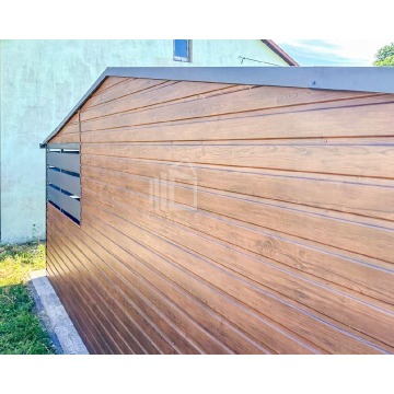 Garaz Blaszany 4,5x6m + Wiata 2m - 2x Drzwi Okno... - Garaże i wiaty - Opole - zdjęcie 5