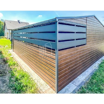 Garaz Blaszany 4,5x6m + Wiata 2m - 2x Drzwi Okno... - Garaże i wiaty - Opole - zdjęcie 7
