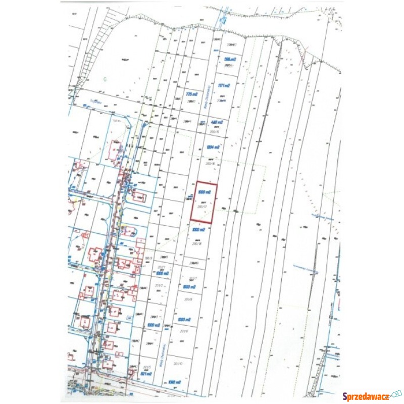 Działka budowlana na sprzedaż, 1000m², Zgierz,... - Działki na sprzedaż - Zgierz