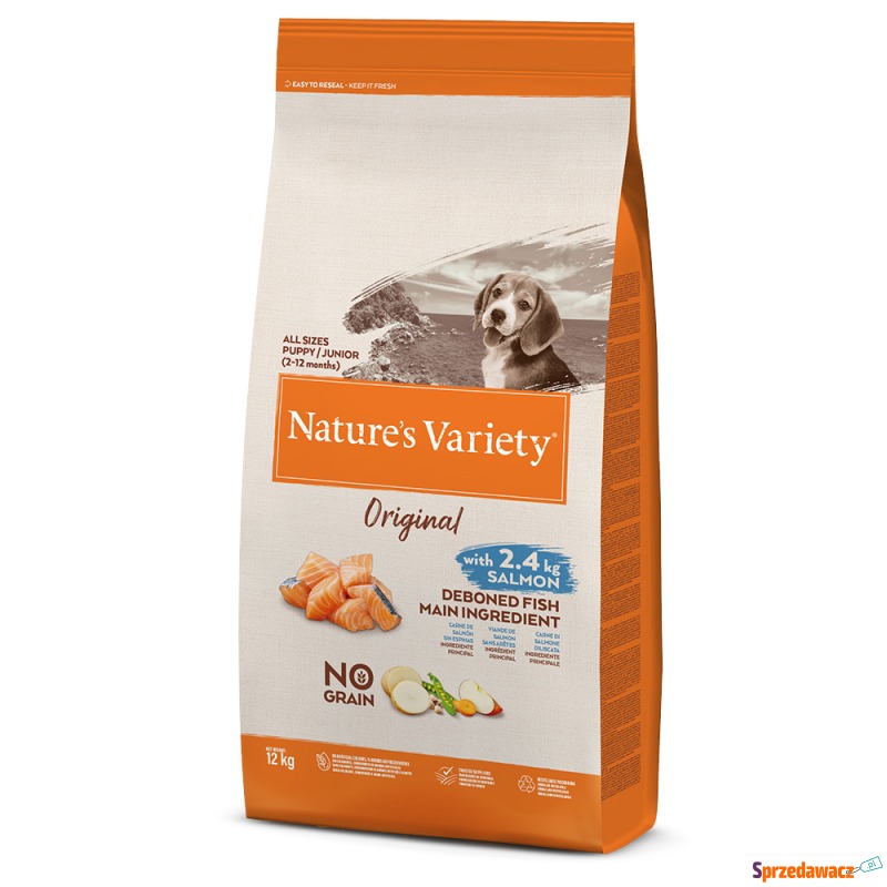 Nature's Variety Original No Grain Junior, łosoś... - Karmy dla psów - Szczecinek