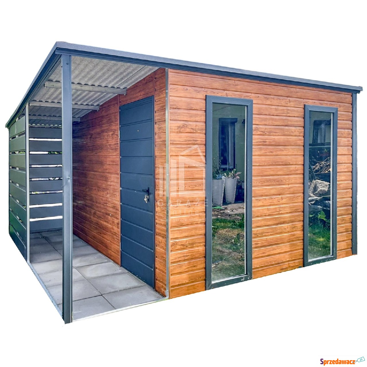 Schowek Domek ogrodowy 3x3m wiata...