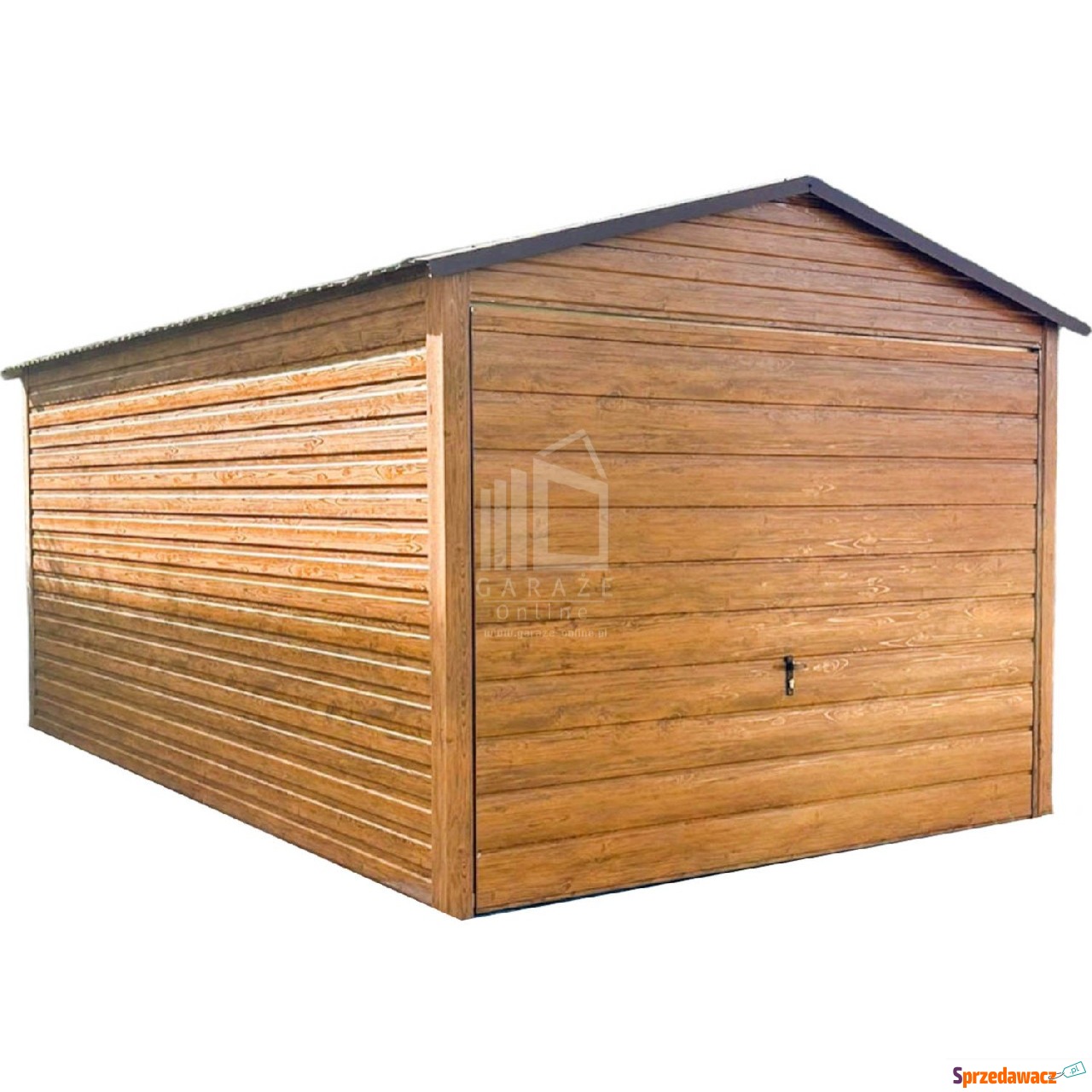 Garaż Blaszany 3x5m Brama Uchylna...