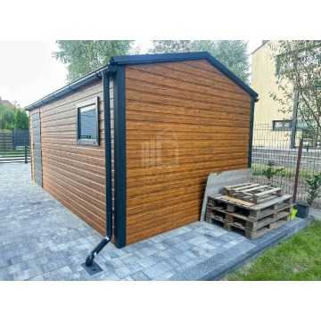 Garaż Blaszany 3x6m - Brama uchylna - Drzwi -... - Garaże i wiaty - Gryfice - zdjęcie 5