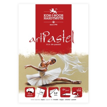 KIN BLOK DO PASTELI  ARTPASTEL  SEPIA  A4 20 ARK. 180 G.