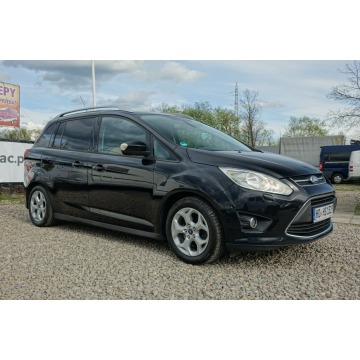 Ford Grand C-MAX - 1.6i 125KM * 7 osób* grzana szyba przód i fotele *asyst.parkowania