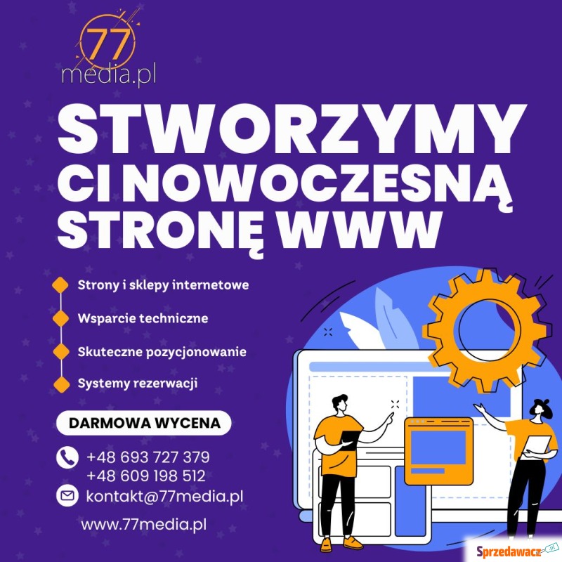 Stwórz nowoczesną stronę www,...