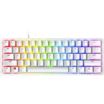 Klawiatura Klawiatura gamingowa Razer Huntsman Mini Razer Clicky Optical Purple przewodowa optyczno-