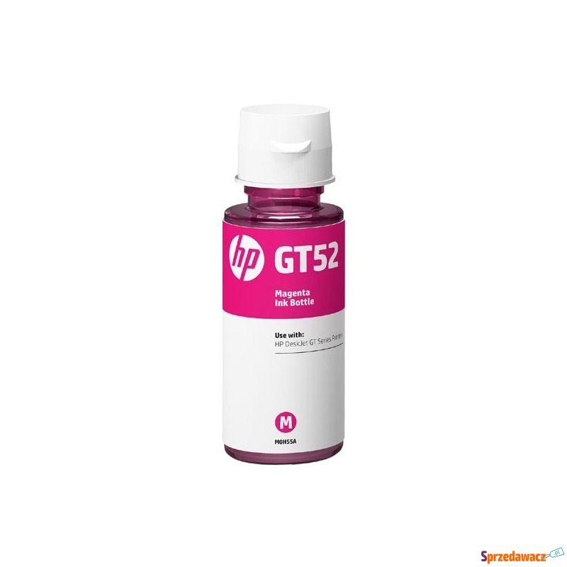 Oryginalny tusz HP GT52 purpurowy...