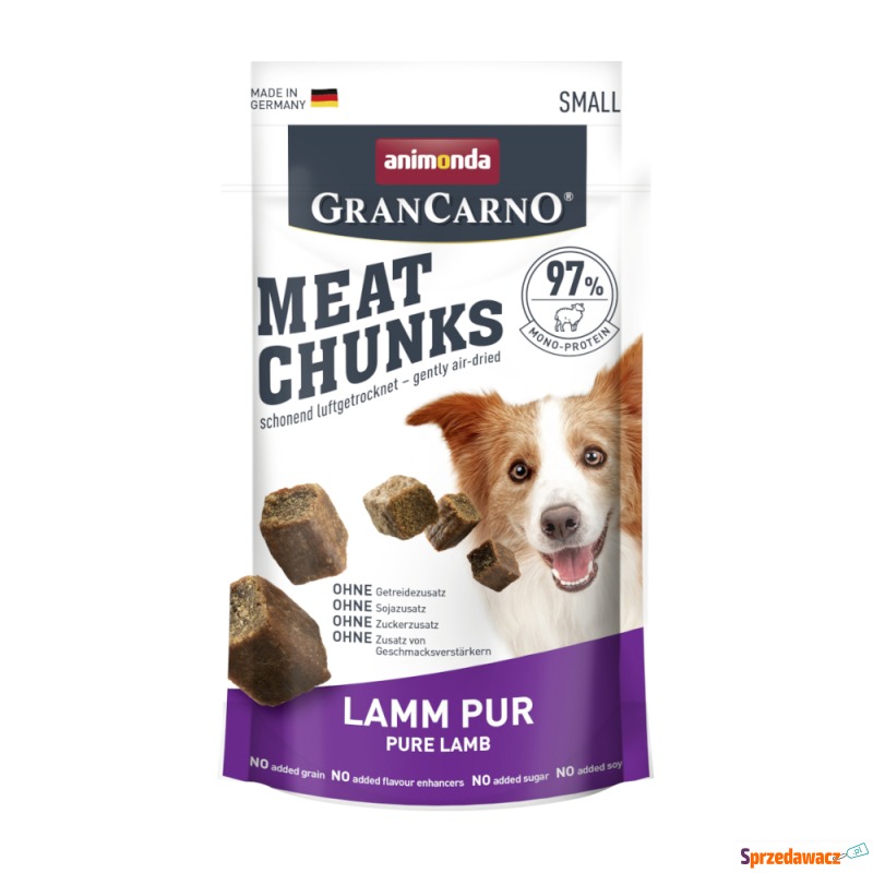 animonda Gran Carno Meat Chunks small - Jagni... - Przysmaki dla psów - Zamość