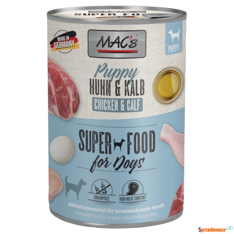 MAC's Puppy Superfood, 6 x 400...