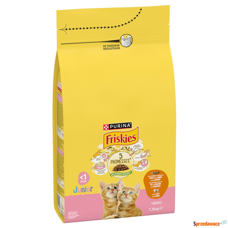 PURINA FRISKIES Junior, kurczak...