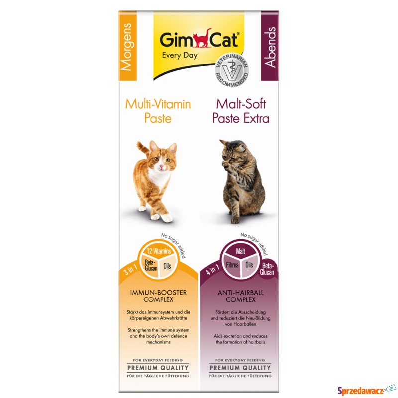 GimCat zestaw past dla kota: Multi...