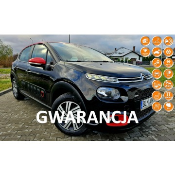 Citroen C3 1.2 benzyna 2017r * tablet * tempomat * apple Auto * kamera