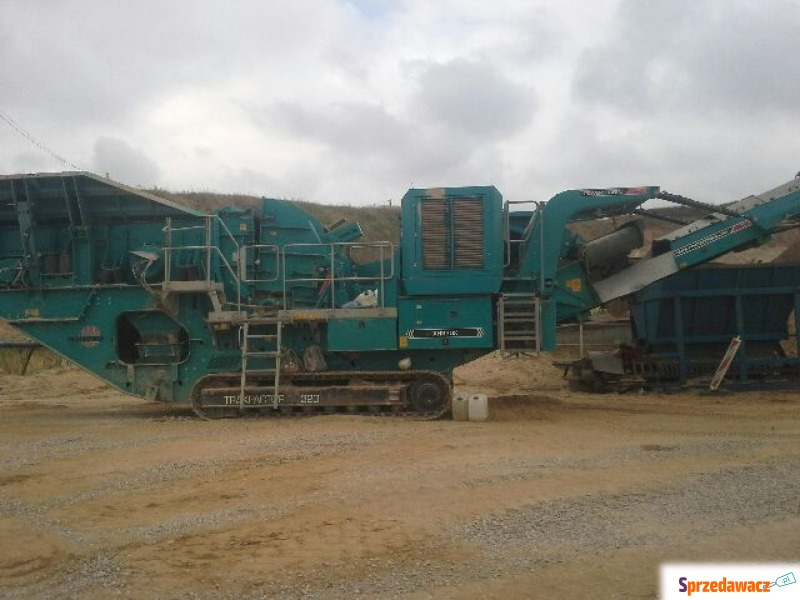 Extec PowerScreen Trakpactor 320 CR 027 Wydaj... - Pojazdy specjalistyczne - Widełki