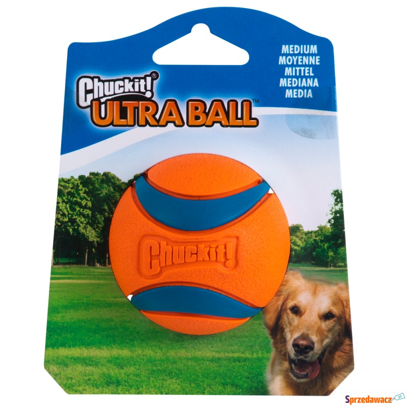 Chuckit! Ultra piłka dla psa - M, śr. 6,5 cm - Zabawki dla psów - Radom