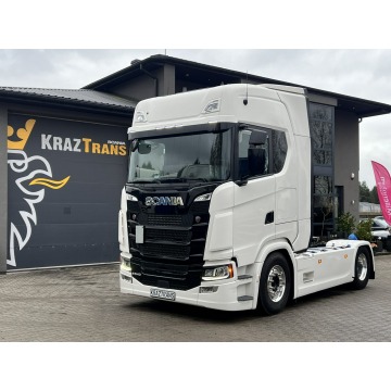 Scania s540 hydraulika CAŁA NA PODUSZCE pełna opcja skóry full led - s540 CAŁA NA PODUSZCE pełna opc