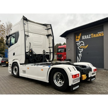 Scania s540 hydraulika CAŁA NA PODUSZCE pełna... - Ciągniki siodłowe - Raków - zdjęcie 6