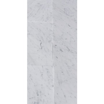 Płytki marmurowe Carrara Bianco pasy 1 cm polerowane