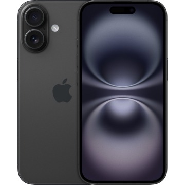 Smartfon Apple iPhone 16 128GB Black (MYE73)