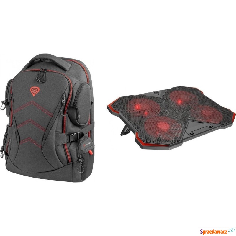Plecak GENESIS Pallad 550 17.3" (NBG-1691) +... - Torby, plecaki do laptopów - Warszawa