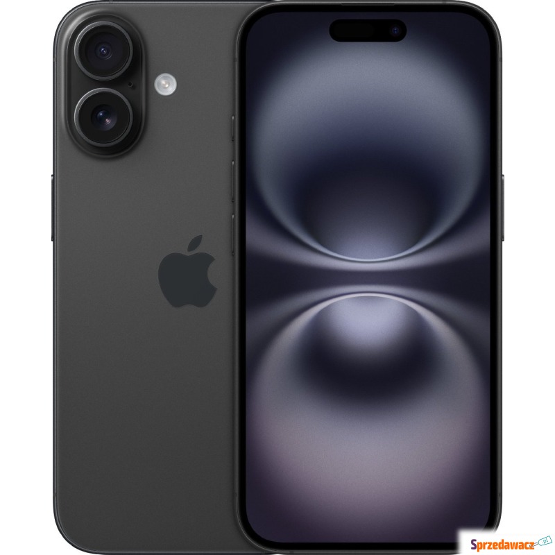 Smartfon Apple iPhone 16 128GB Black (MYE73) - Smartfony - Głogów