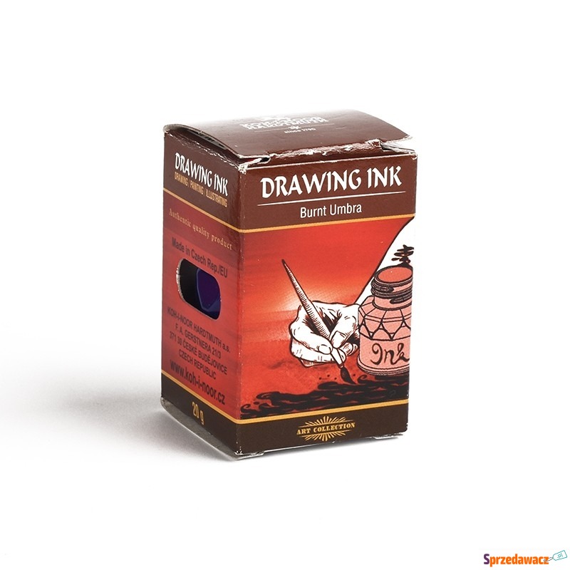KIN TUSZ KREŚLARSKI ART 2600 UMBER...