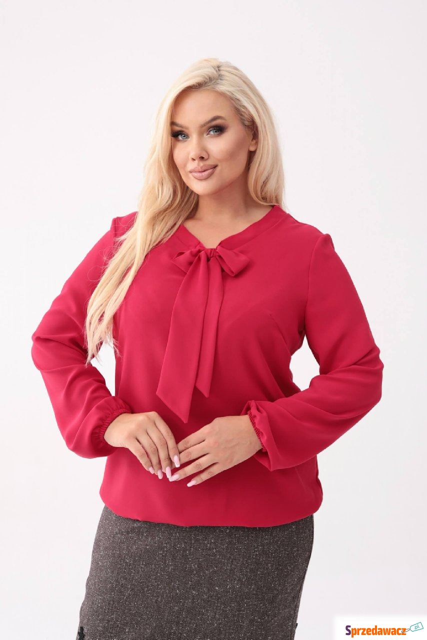 Elegancka czerwona bluzka Livia...