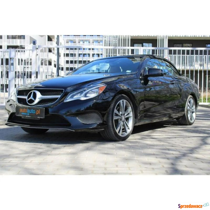 Mercedes - Benz E-klasa  Kabriolet 2015,  3.0 benzyna, automat - Na sprzedaż za 99 900 zł - Warszawa