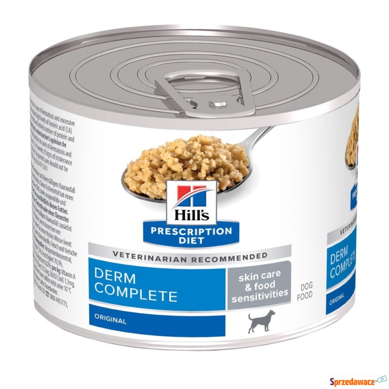 Hill’s Prescription Diet Derm Complete - 12 x... - Karmy dla psów - Szczecin