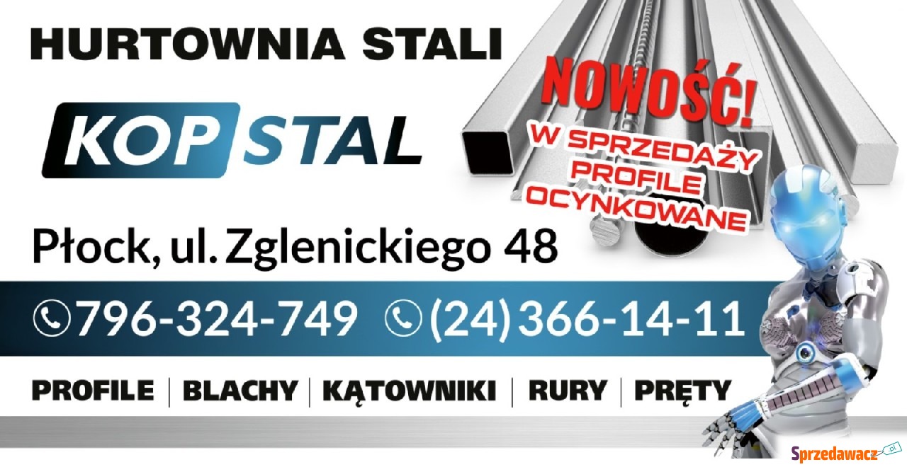 Profile, ceowniki, kątowniki,...